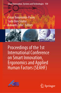 Vorderes Coverbild Proceedings of the 1st International Conference on Smart Innovation, Ergonomics and Applied Human Factors (SEAHF)