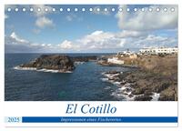 Vorderes Coverbild El Cotillo - Impressionen eines Fischerortes (Tischkalender 2025 DIN A5 quer), CALVENDO Monatskalender