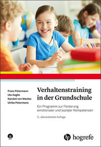 Vorderes Coverbild Verhaltenstraining in der Grundschule