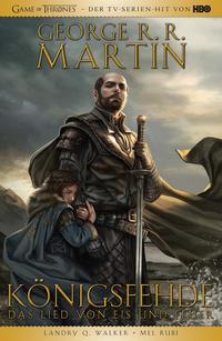Vorderes Coverbild George R.R. Martins Game of Thrones - Königsfehde