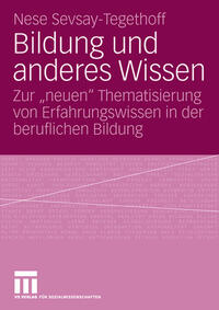Vorderes Coverbild Bildung und anderes Wissen