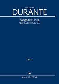 Vorderes Coverbild Magnificat in B (Klavierauszug)