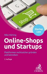 Vorderes Coverbild Online-Shops und Startups