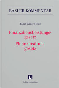Vorderes Coverbild Finanzdienstleistungsgesetz/Finanzinstitutsgesetz
