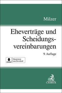 Vorderes Coverbild Eheverträge und Scheidungsvereinbarungen