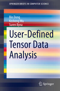 Vorderes Coverbild User-Defined Tensor Data Analysis