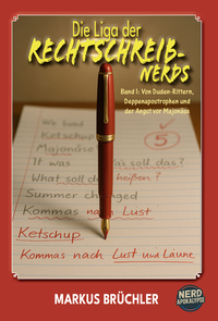 Vorderes Coverbild Die Liga der Rechtschreib-Nerds Band 1