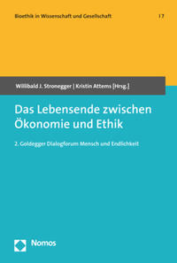 Vorderes Coverbild Das Lebensende zwischen Ökonomie und Ethik