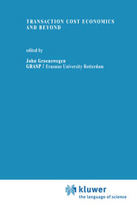 Vorderes Coverbild Transaction Cost Economics and Beyond