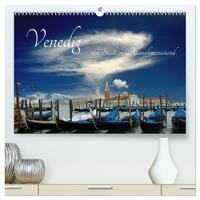 Vorderes Coverbild Venedig, eine Stadt im Ausnahmezustand (hochwertiger Premium Wandkalender 2025 DIN A2 quer), Kunstdruck in Hochglanz