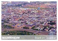 Vorderes Coverbild Mannheim - Stadt im Quadrat (Wandkalender 2025 DIN A3 quer), CALVENDO Monatskalender