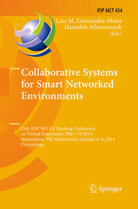 Vorderes Coverbild Collaborative Systems for Smart Networked Environments