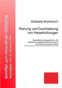 Vorderes Coverbild Planung und Durchsetzung von Preiserhöhungen