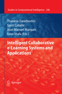 Vorderes Coverbild Intelligent Collaborative e-Learning Systems and Applications