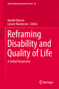 Vorderes Coverbild Reframing Disability and Quality of Life