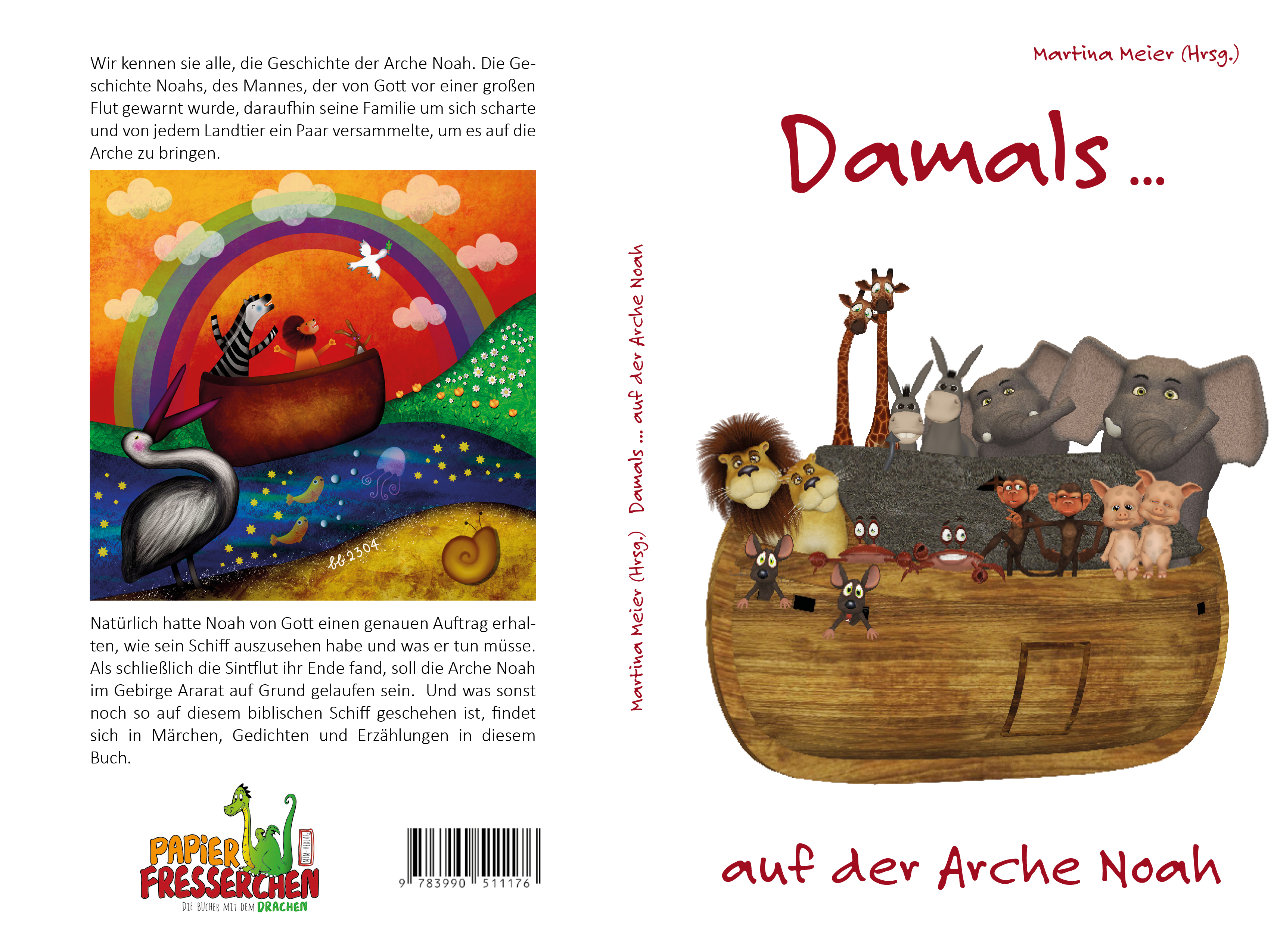 Gesamtes Coverbild Damals ... auf der Arche Noah