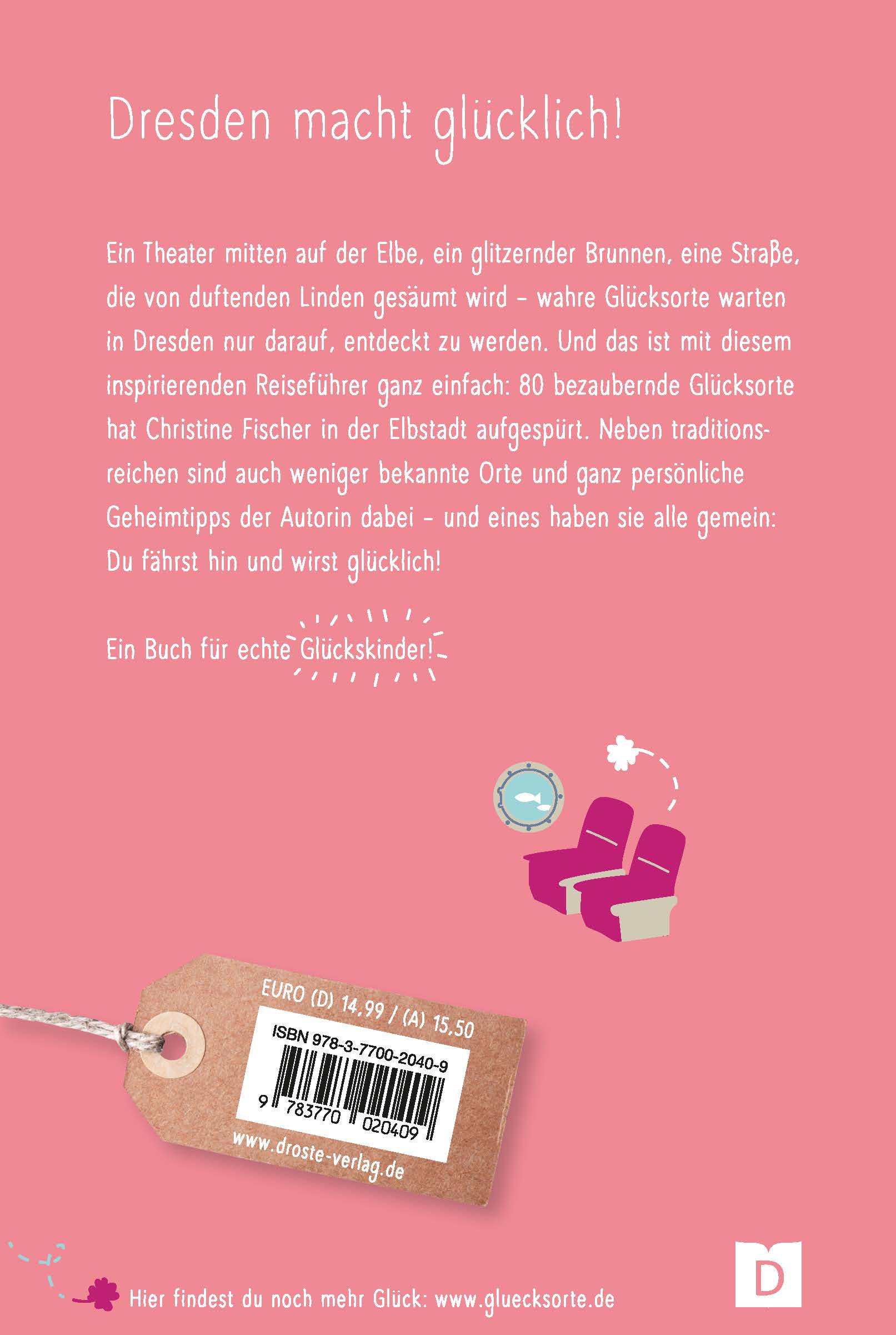 Rückseitencover Glücksorte in Dresden