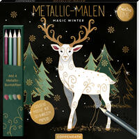 Vorderes Coverbild Metallic-Malen , Magic Winter