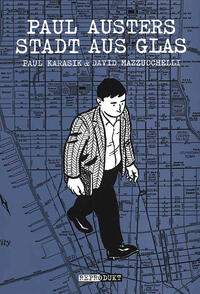 Vorderes Coverbild Paul Austers Stadt aus Glas
