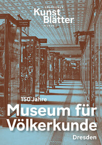 Vorderes Coverbild Dresdener Kunstblätter 3/2025