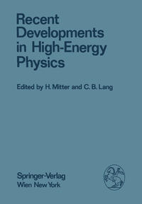 Vorderes Coverbild Recent Developments in High-Energy Physics