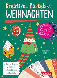 Vorderes Coverbild Bastelset für Kinder: Kreatives Bastelset: Weihnachten
