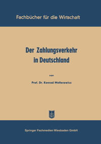 Vorderes Coverbild Der Zahlungsverkehr in Deutschland