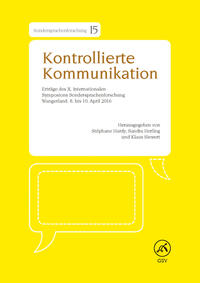 Vorderes Coverbild Kontrollierte Kommunikation