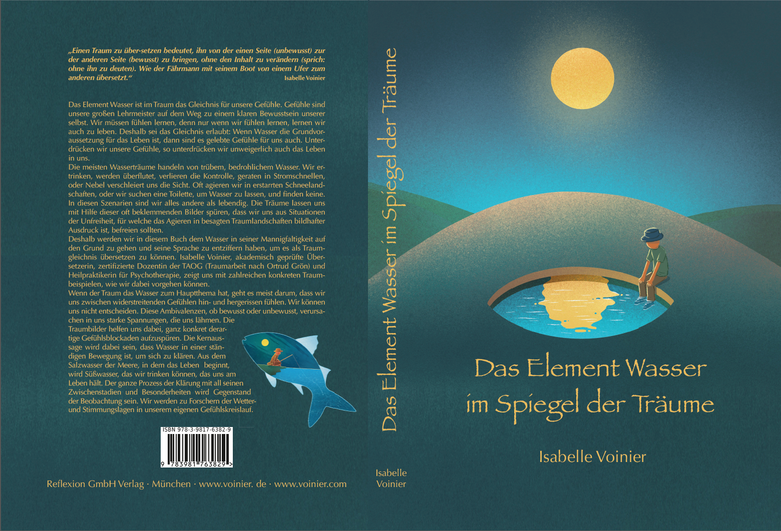 Gesamtes Coverbild Das Element Wasser im Spiegel der Träume