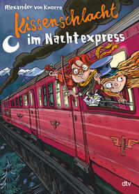 Vorderes Coverbild Kissenschlacht im Nachtexpress
