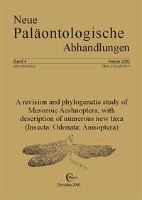 Vorderes Coverbild A revision and phylogenetic study of Mesozoic Aeshnoptera, with description of numerous new taxa (Insecta, Odonata, Anisoptera)