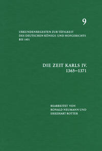 Vorderes Coverbild Die Zeit Karls IV (1365 – 1371)