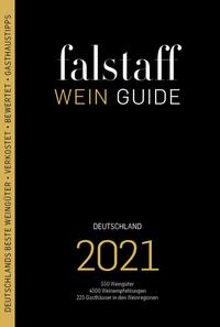 Vorderes Coverbild falstaff Weinguide Deutschland 2021