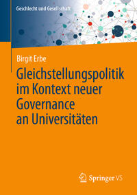 Vorderes Coverbild Gleichstellungspolitik im Kontext neuer Governance an Universitäten