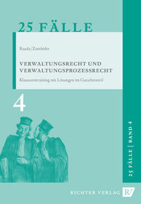 Vorderes Coverbild 25 Fälle Band 4 - Verwaltungsrecht und Verwaltungsprozessrecht