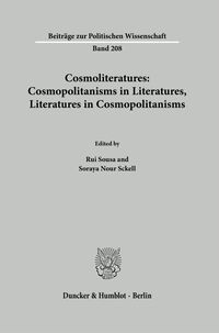 Vorderes Coverbild Cosmoliteratures: Cosmopolitanisms in Literatures, Literatures in Cosmopolitanisms