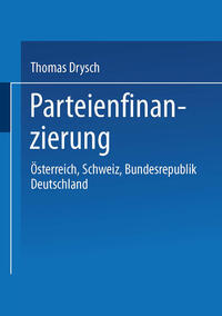 Vorderes Coverbild Parteienfinanzierung
