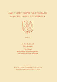 Vorderes Coverbild Über Glykoside. Kohlenhydrat-Eiweißverbindungen und ihre biochemische Bedeutung