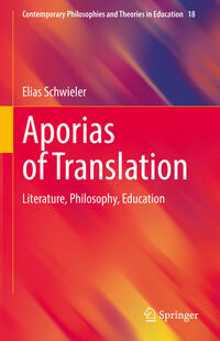 Vorderes Coverbild Aporias of Translation