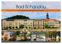 Vorderes Coverbild Bad Schandau – Im Herzen der Sächsischen Schweiz (Wandkalender 2025 DIN A3 quer), CALVENDO Monatskalender