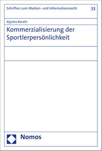 Vorderes Coverbild Kommerzialisierung der Sportlerpersönlichkeit