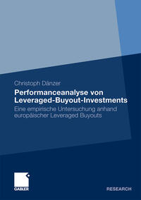 Vorderes Coverbild Performanceanalyse von Leveraged-Buyout-Investments