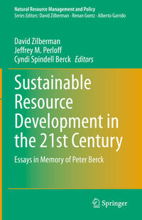 Vorderes Coverbild Sustainable Resource Development in the 21st Century