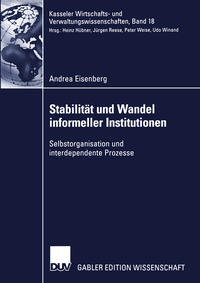 Vorderes Coverbild Stabilität und Wandel informeller Institutionen