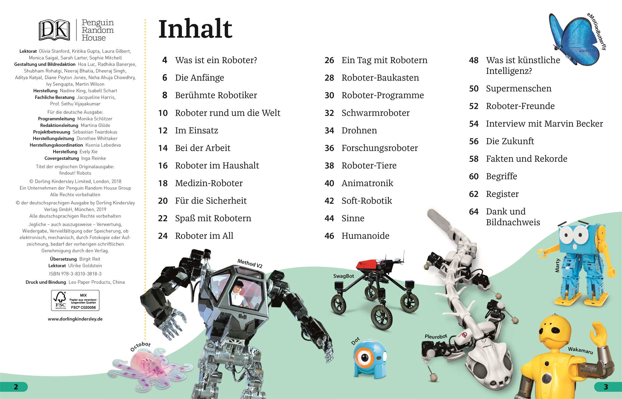 Beispielinhalt (Bild) Superchecker! Roboter