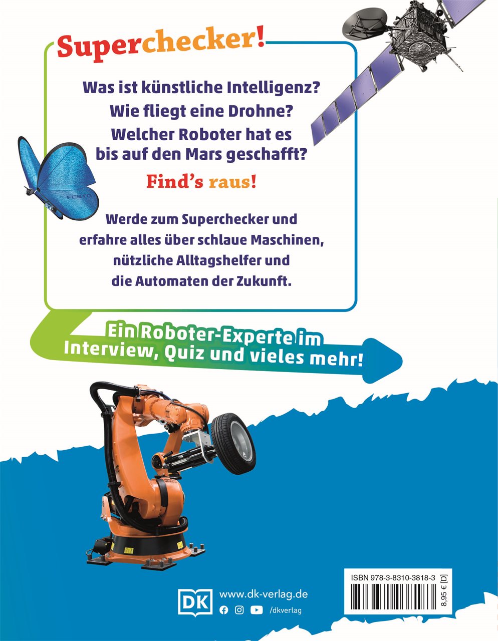 Rückseitencover Superchecker! Roboter