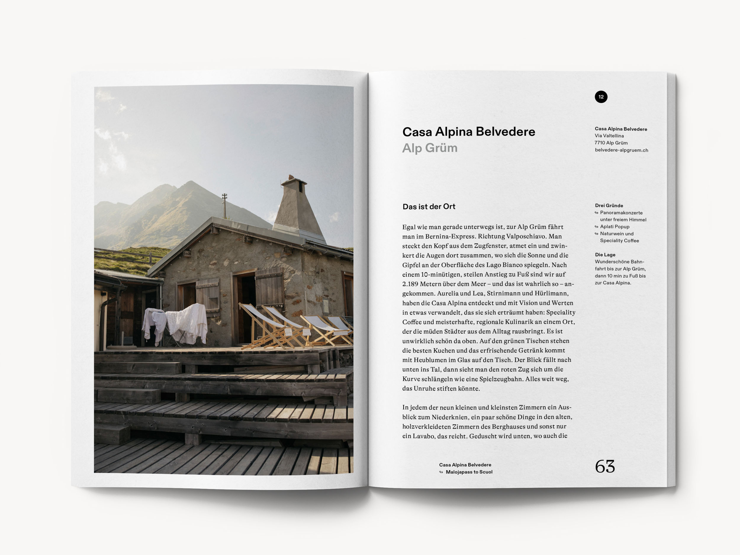 Beispielinhalt (Bild) The Grisons Guide