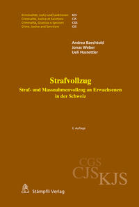 Vorderes Coverbild Strafvollzug