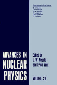 Vorderes Coverbild Advances in Nuclear Physics
