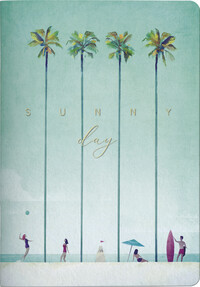Vorderes Coverbild Notizheft A5 Summer